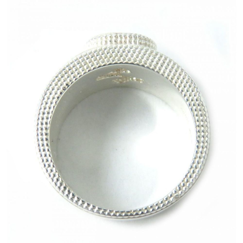 Gucci Gucci AG925 Silver Ring Interlocking G Metal Ring 479228 - Picture 6 of 10